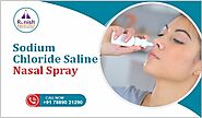 Sodium Chloride Saline Nasal Spray - Ronish Bioceuticals
