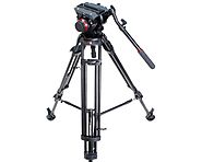 MANFROTTO 504 HD HEAD WITH 546B TWO-STAGE ALUMINUM TRIPOD SYSTEM - £473.46
