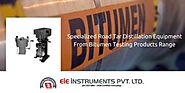 Specialized Road Tar Distillation Equipment From Bitumen Testing Products Range