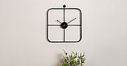 Tick-Tock Wall Clock For Living Room