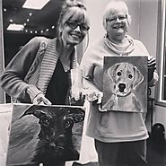 Alexandria Community Education hosted a Paint your Pet class