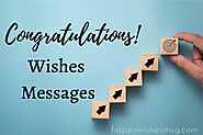 30+ Best Congratulations Messages Wishes Quotes