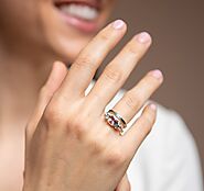 Citrine Rings - Authentique Design - Engagement Ring | Metalicious