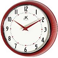 Top Rated Red Kitchen Wall Clocks: Retro, Small, Large, Rooster and red Apple - Tackk