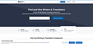 Find and Hire Writing & Translation Freelancers - Guru