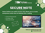 Secure Note Online