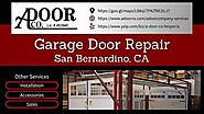 Garage Door Repair, San Bernardino CA