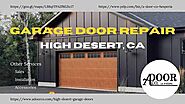 Garage Door Repair High Desert CA