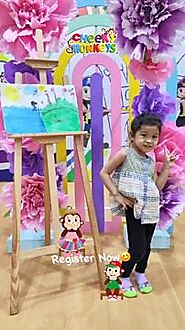 Creative Fun Kids Painting Workshop in Manila | Cheeky Monkeys