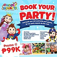 Exclusive Kids Birthday Party Venue in Manila | Cheeky Monkeys