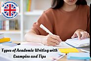 Types of Academic Writing with Examples and Tips
