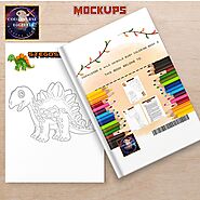 Knowledge & wild animals Baby Coloring Book 3,kids activities educational resources child development art therapy