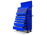 Tool Cabinet Roll Cabinet And Chest Combo Blue – TSB Living