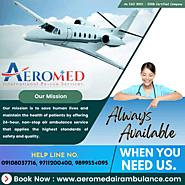 Aeromed Air Ambulance Service in Delhi - Safe, Reliable, and Comfortable Air Ambulance Services for Stress-Free Medic...