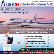 Aeromed Air Ambulance Service in Guwahati - Reliable and Trustworthy Medical Air Ambulance Services in India