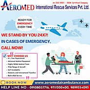 Aeromed Air Ambulance Service In Siliguri - Significantly Reduce Transport Times