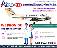Available 24/7: Aeromed Air Ambulance Service in Kolkata Has Expert Medical Crew Ready to Respond