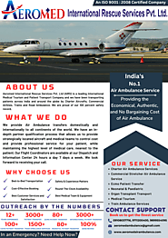 Specialized Care for All Ages: Transport by Aeromed Air Ambulance Service in Ranchi