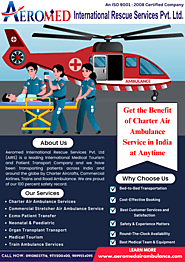 Aeromed Air Ambulance Services in Bangalore | Air Ambulance Bangalore Cost