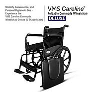 Introducing the VMS Cart Commode Wheelchair: Enhancing Accessibility and Comfort