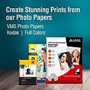 Vibrant Memories Captured: A4 Photo Paper by VMS Cart