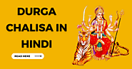 Durga Chalisa Lyrics in Hindi PDF Free Download