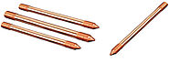 Copper Bonded Threaded Electrode Manufacturer in India - Bombay Earthing House