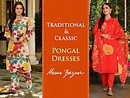 Check out tips and tricks to glam up classic pongal dresses