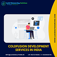 ColdFusion Development Services In India