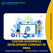 Custom WordPress Development Company In India - Lucid Outsourcing Solutions