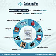 Silica Gel Desiccant Bags | Best Moisture Absorber for Storage Units