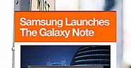 Samsung Launches The Galaxy Note