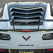 2014-19 Chevrolet Corvette C7 Coupe Rear Window Louver Cover