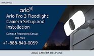 How to setup Arlo Pro 3 Floodlight camera | Toll-Free +1–888–840–0059