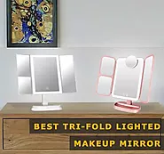 4 Best Tri-fold Lighted Makeup Mirrors - Buyers Guide | Flipboard