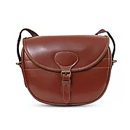 Leather Cartridge Bag | Maroon Leather Bags