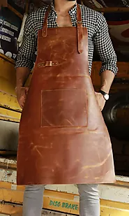 100% Genuine Leather Apron | Leather Work Apron