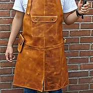 100% Genuine Leather Apron | Apron For Men