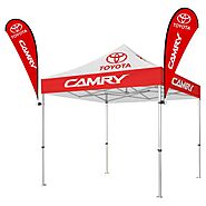Custom 10x10 Pop Up Tent, Your Signature Event Haven