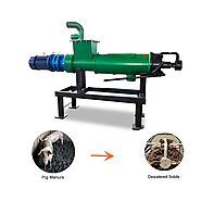 Pig Manure Dewatering Machine | Pig Waste Separator