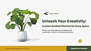 Eco-Friendly Elegance: Enhance Your Landscape with Sustainable Planters