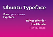 A free open source, sans serif font, Ubuntu Typeface – APaintingForTheArtist.com – Web Design Tutorials, 3D modelling...