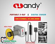 Combo Máy Chụp X-quang Cầm Tay Handy HDX-7020 Sensor HDR 500/600 - Thành Đạt Medical