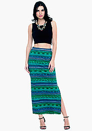 Buy Stylish Maxi Skirts From Faballey