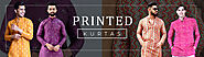 The Power of Colors: Men's Vibrant Printed Kurta – Tistabene