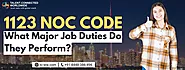 1123 NOC Code: What Major Job Duties Do They Perform?