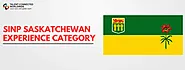 SINP Saskatchewan Experience Category