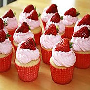 Muffin Recipe With Strawberry | Sweet Muffin Recipe | Muffin Recipe