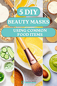 PART ONE : 10 DIY Beauty Masks Using Common Food Items
