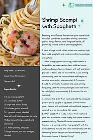 Shrimp Scampi with Spaghetti